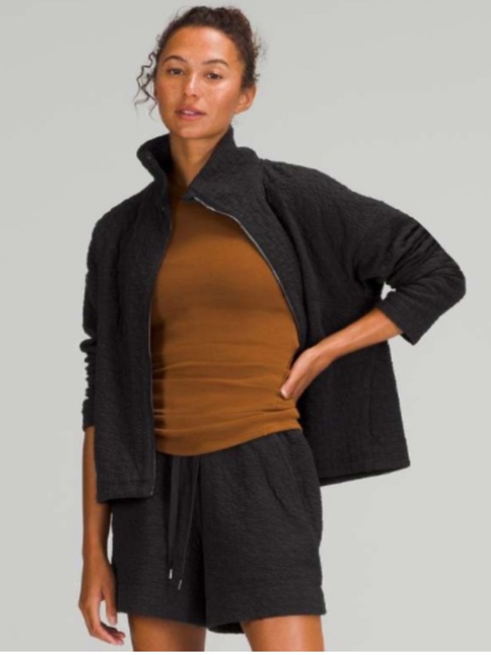 Lululemon Rippled Full Zip Jacket